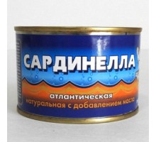 Май қосылған табиғи сардинелла