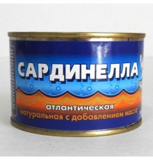 Май қосылған табиғи сардинелла