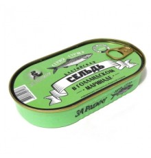 Голланд маринадындағы балтық майшабағы «За Родину»