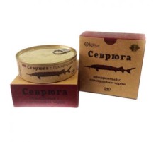 Севрюга обжаренная с помидорами черри