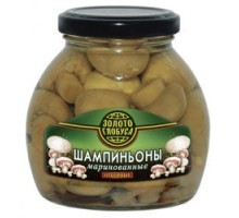 Маринадталған сұрыпталған шампиньондар 314мл