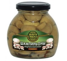 Маринадталған сұрыпталған шампиньондар 314мл