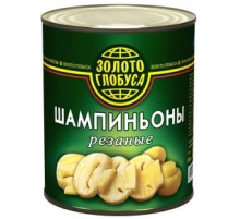 Шампиньоны резаные 850мл