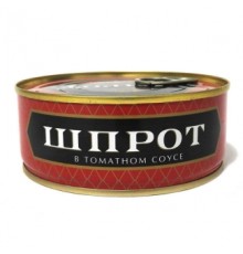 Томат соусындағы шпрот 240г «За Родину»