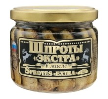 «Экстра» шпроттары майда 270г «Вкусные консервы»