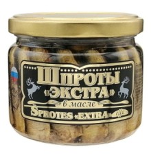 «Экстра» шпроттары майда 270г «Вкусные консервы»