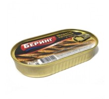Майдағы ірі шпроттар 190г «Беринг»