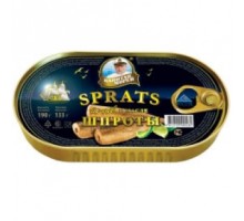 Майдағы шпроттар 190гр