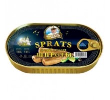 Майдағы шпроттар 190гр 