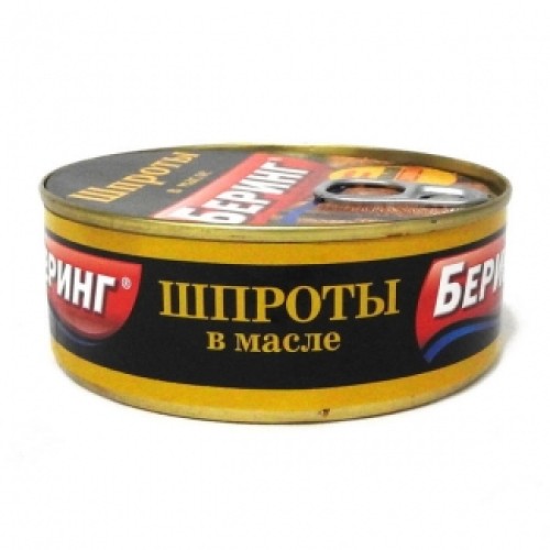 Майдағы шпроттар 240г «Беринг» – Оралда сатып алу | Беринг