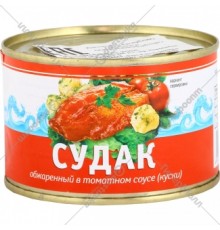 Томат соусындағы қуырылған көкшұбар (кесектер) 250гр«Курильский берег»