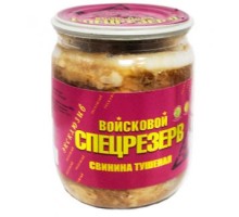 МЕМСТ бойынша бұқтырылған шошқа еті Жоғары сұрып 500гр