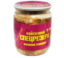 Свинина Тушеная ГОСТ Высший сорт 500гр