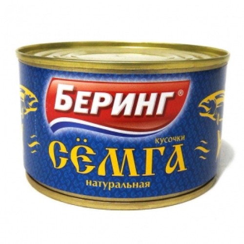 Табиғи сёмга кесектері «Беринг» – Оралда сатып алу | Беринг