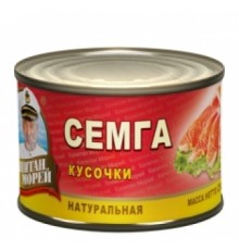 Табиғи сёмга кесектері «Капитан Морей»