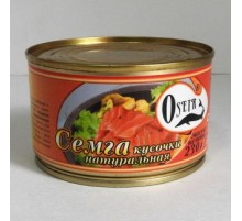 Табиғи сёмга кесектері 