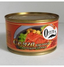 Табиғи сёмга кесектері 