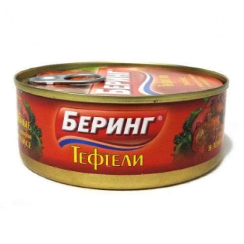Томат соусындағы көкөніс гарнирі бар балық тефтельдері «Беринг» – Балық консервілері Оралда сатып алу | Беринг Томат соусындағы көкөніс гарнирі бар балық тефтельдері «Беринг» – Шымкентте сатып алу | Беринг