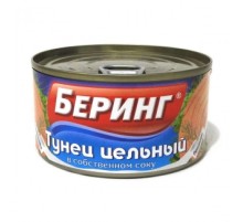 Өз сөліндегі тұтас тунец «Беринг» Өз сөліндегі тұтас тунец «Беринг»
