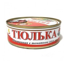 Тюлька обжаренная в томатном соусе Пролив
