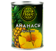 Сироптағы ананас кесектері 850мл 