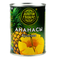 Сироптағы ананас кесектері 850мл 
