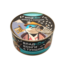 Каша рисовая с тунцом Конги 185 г | Владкон