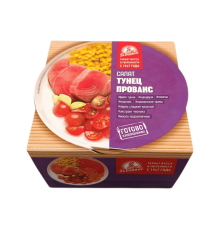 Салат из тунца полосатого филе "Прованс" 160 г | За Родину