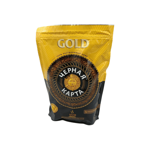 Еритін кофе Черная Карта Gold 190 г