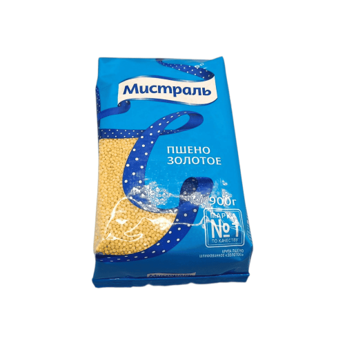 Пшено золотое 900 г от бренда Мистраль