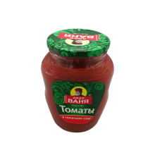 Томаты в томатном соке, 680г | Дядя Ваня