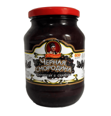 Қантпен езілген қара қарақат 600г