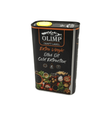 Масло Оливковое Craft Label Extra Virgin, нерафинированное Olive Oil, Греция,1л | OLIMP