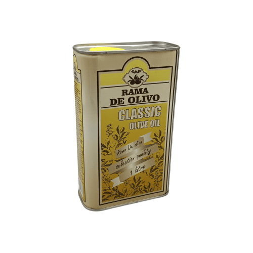 Бутылка 1л оливкового масла Rama de Oliva Classic для жарки и тушения.