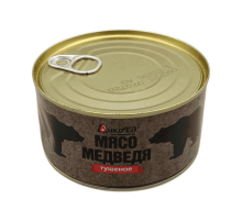 Мясо медведя тушеное 325 г | ДикоЕд