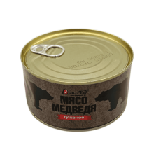 Мясо медведя тушеное 325 г | ДикоЕд