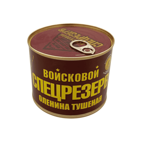 Тушеная оленина Войсковой Спецрезерв 325 г – натуральный деликатес