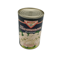 Шампиньоны резаные 425 г | Delcoff