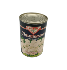 Шампиньоны резаные 425 г | Delcoff