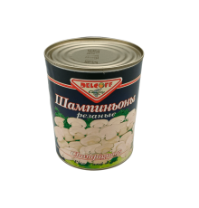 Шампиньоны резаные 850мл | DELCOFF