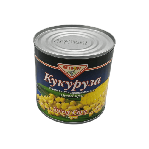 Консервированная сладкая кукуруза DELCOFF в банке 340 г.