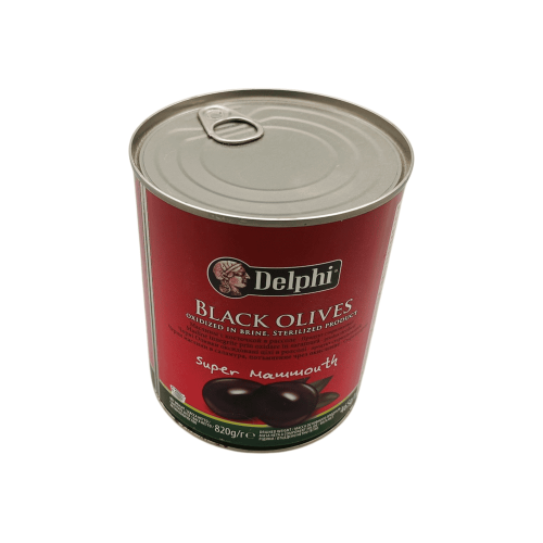 Маслины с косточкой Супер Маммут в рассоле крупные 820г | DELPHI – купить в Алматы | Delphi