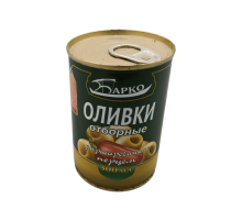 ОЛИВКИ без косточки 280г с миндалем | Барко