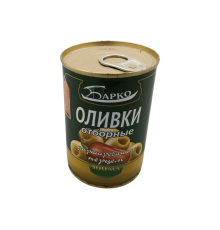 ОЛИВКИ без косточки 280г с миндалем | Барко