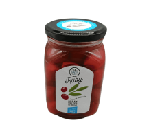 Оливки красные с косточкой Ruby 720 г | El Greko