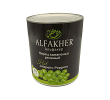 Перец халапеньо резаный 2900 г | Alfakher