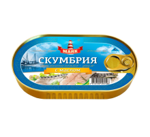 Май қосылған атлантикалық скумбрия филесі 