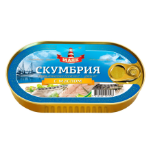 Май қосылған атлантикалық скумбрия филесі 