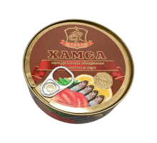Хамса, бөлшектелмеген. Хавиар қызанақ соусында қуырылған 240 г