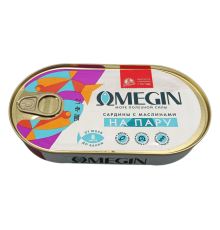 Майлы зәйтүн қосылған Балтық сардинасы, 175 г | Отан үшін